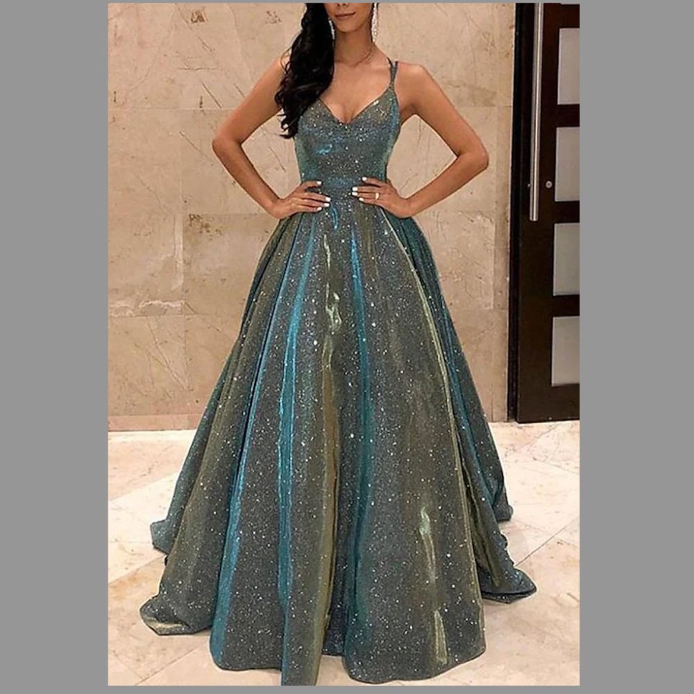 SHERRI HILL Gunmetal Gray (Prom/Pageant/Formal)